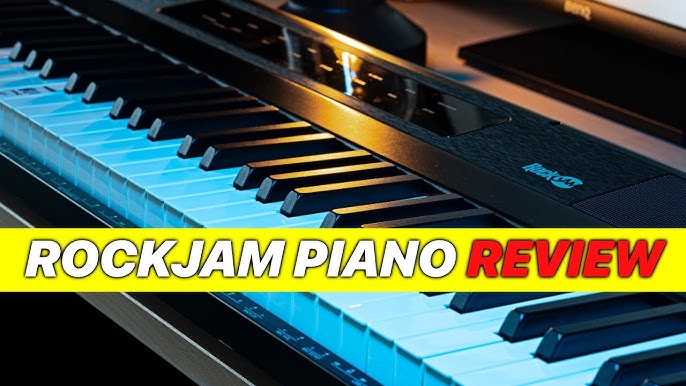 RockJam RJ761 Piano à clavier 61 avec banc de cl…