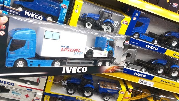 Brinquedos para Crianças / Primeira Viajem Caminhão Iveco Coletor de Lixo 