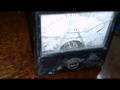 Подключение амперметра и вольтметра к ЗУ.  Connecting the ammeter and voltmeter to the charger.