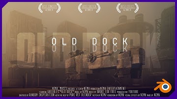 Timelapse: Kitbashing a Cinematic Sci-Fi Scene in Blender