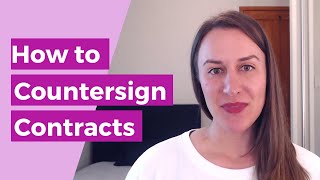 How to Countersign a Contract in Dubsado