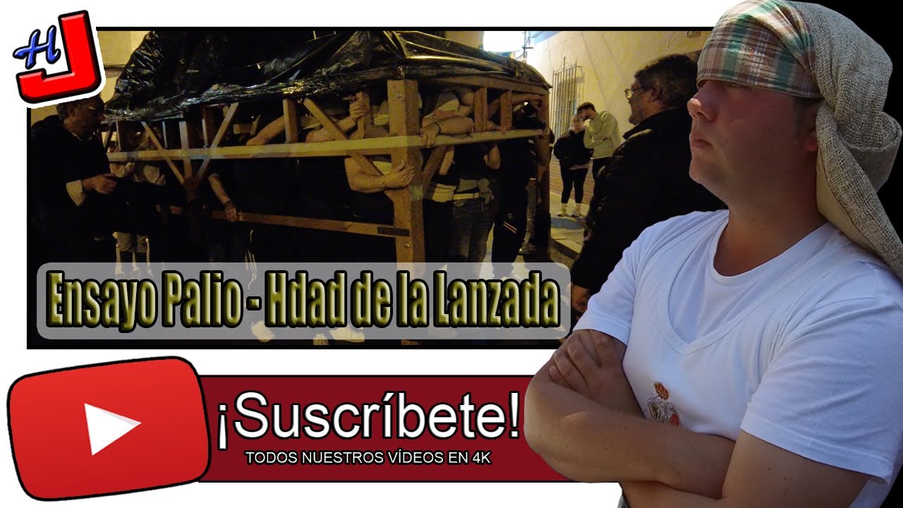 🗓 ENSAYO COSTALEROS 🏘 HDAD DE LA LANZADA ⚜️ Palio ⚜️ 2024 📹 4K