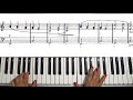 Lullaby Raymond Pauls video tutorial for beginner pianists +  sheets music