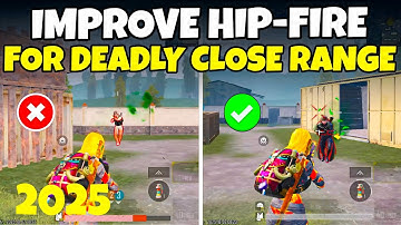 HOW TO IMPROVE HIP-FIRE In BGMI | Improve Close Range Aim | Best Hip-fire Sensitivity | BGMI / PUBG