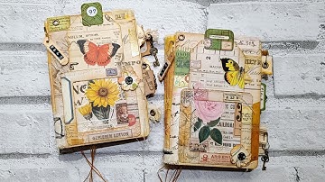 How To Make a Cute Journal From Just One Sheet of Paper!