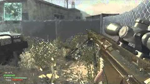 Quickscope + Throw Knife Trickshots |MW3|