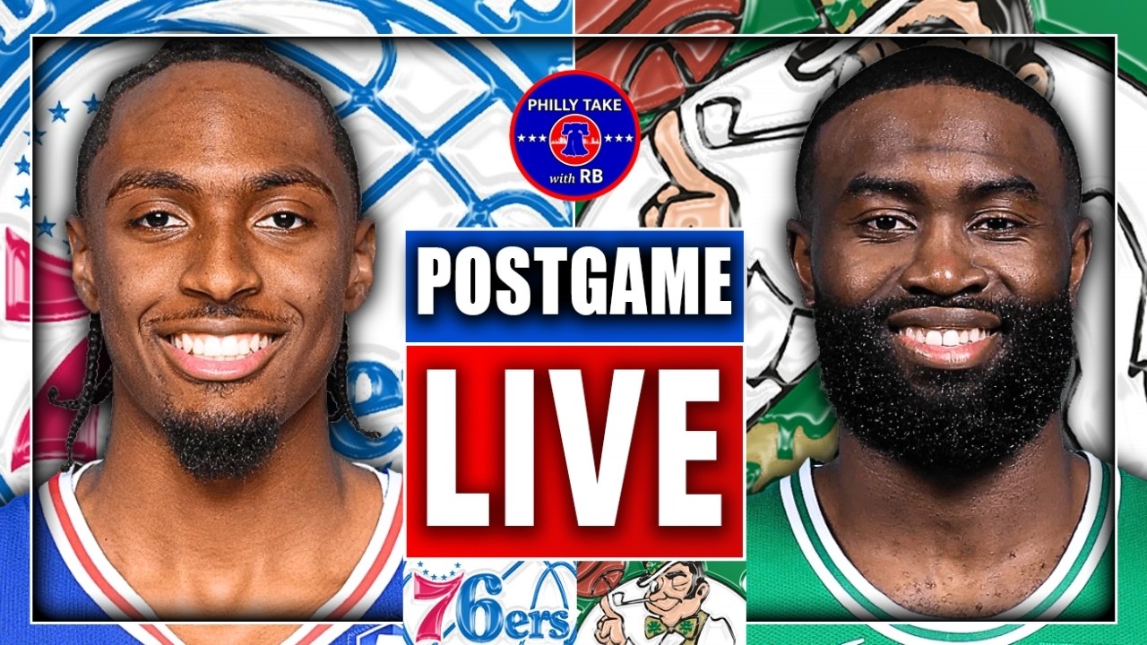 SIXERS LOSE TO CELTICS... OUTHUSTLED & OUTREBOUNDED. SAME ISSUES. | 76ers Postgame Live