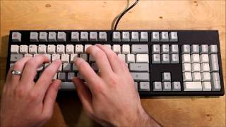 Typing Test: WASD V2 w/ Cherry MX Clears & O-Rings