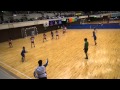 平成26年11月23日(日)福岡大学vs関西学院大学、女子第50回・全日本学生ハンドボール選手権大会