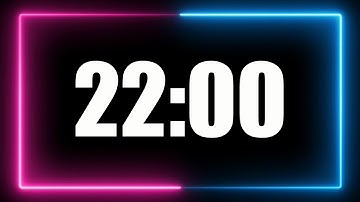 22 Minute Timer with alarm (no music).