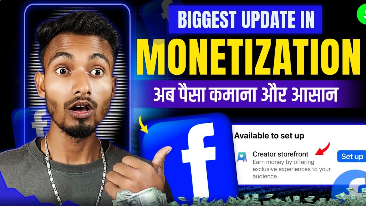 Facebook New Monetization Tool Creator Storefront Setup | Facebook ...
