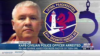 Keesler Air Force Base cop charged with child sex abuse crime