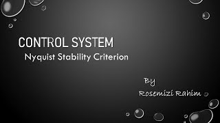 Control System: Nyquist Stability - Part 4/4 : (example)