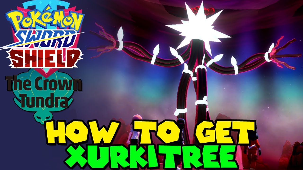 How To Get Xurkitree In Crown Tundra Pokemon Sword And Shield Dlc Ultra 