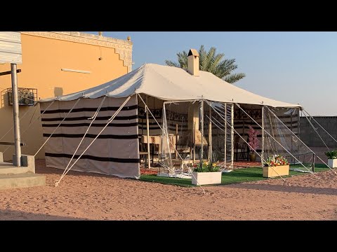 كبسة لحم حاشي بدايات شتوية في مشب خوالي الجديد