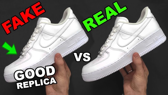 Fake vs Real Nike Air Force 1 / How To Spot Fake Nike Air Force 1 Sneakers  