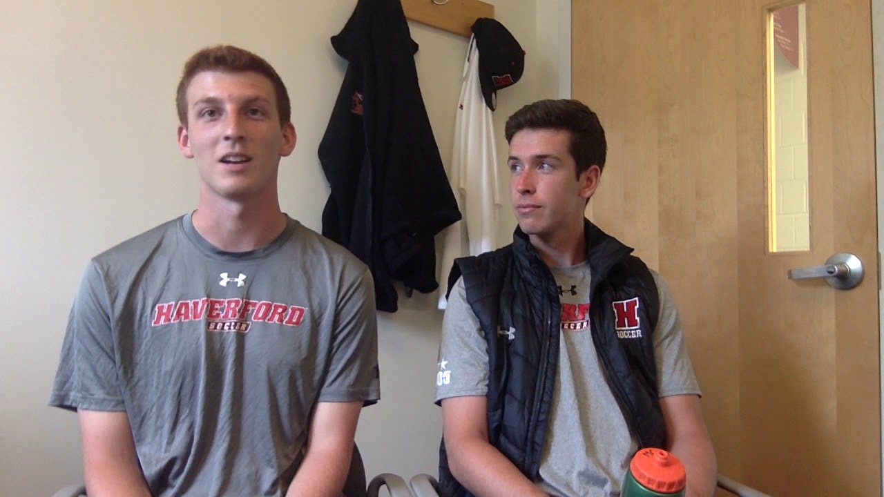 2018 Haverford College Men's Soccer Captains Interview YouTube