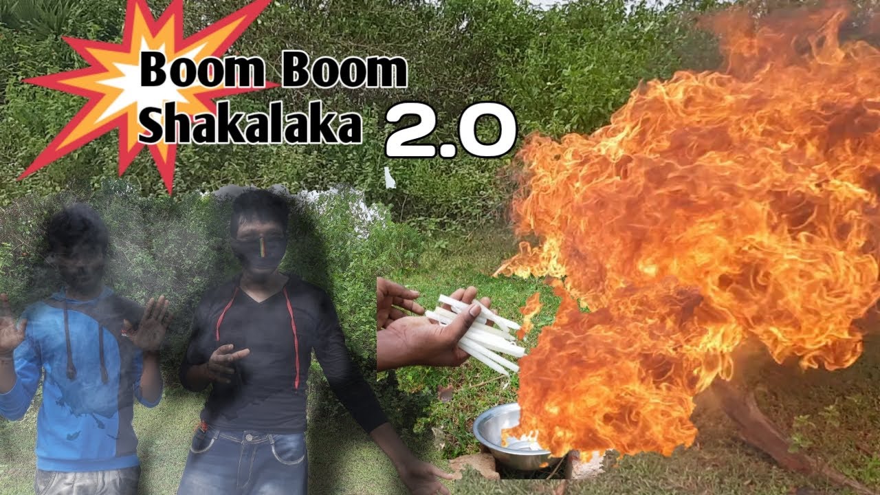Boom boom shakalaka || Boom boom shakalaka fire effect || 1000 degree