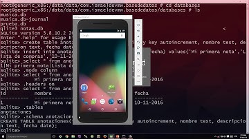 Bases de datos con Android  - Parte 1