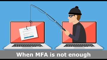 When MFA is not enough.