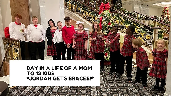DAY IN A LIFE OF A MOM TO 12 KIDS *JORDAN GETS BRA...