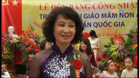 Lễ đón Bằng công nhận trường chuẩn Quốc Gia mức độ I