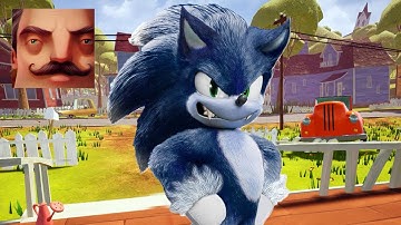 Hello Neighbor - My New Neighbor Big Sonic Unleashed Act 2 Gameplay Walkthrough