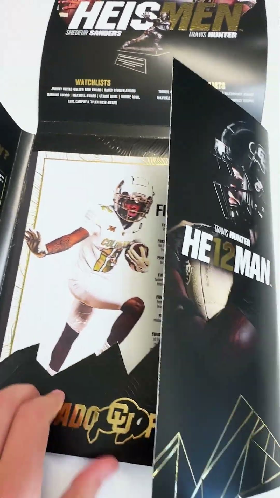 This HeisMEN packet is ? #travishunter #shedeursanders #colorado #heisman