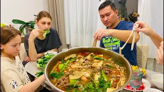 Китайский Самовар ХОГО (Хот Пот, Сябу Сябу) Рецепт – Готовим Дома Суп Как в Китае