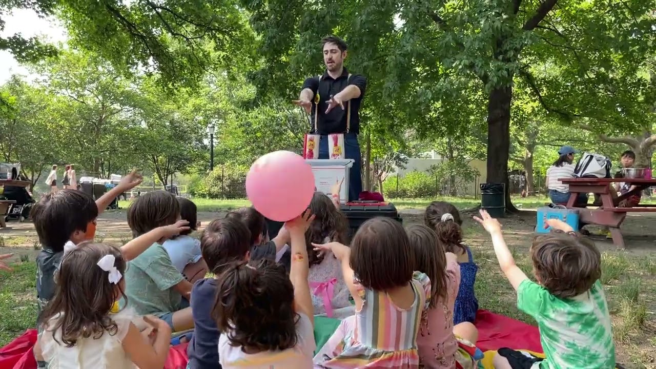 Magic Show for Kids Birthday Party with NYC Birthday Clowns
