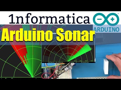 Arduino Ultrasonic Rangefinder With Graphic PC Display Project