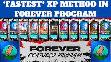 *FASTEST* XP METHOD TO FINISH FOREVER PROGRAM IN MLB THE SHOW 22
