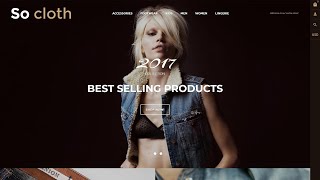 Fashion Store Responsive Shopify Theme by RockThemes Website Template - 63580