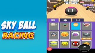 Sky ball racing untuk android gameplay screenshot 1