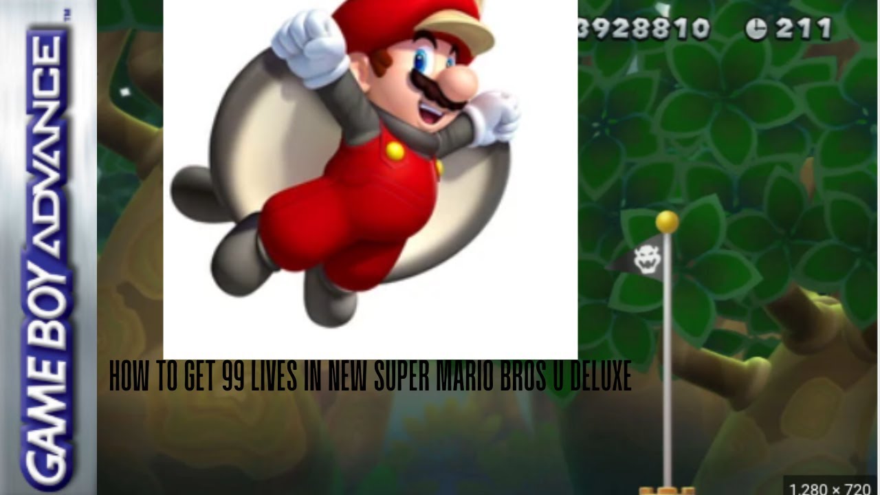 how to get 99 lives in new super mario bros u deluxe
