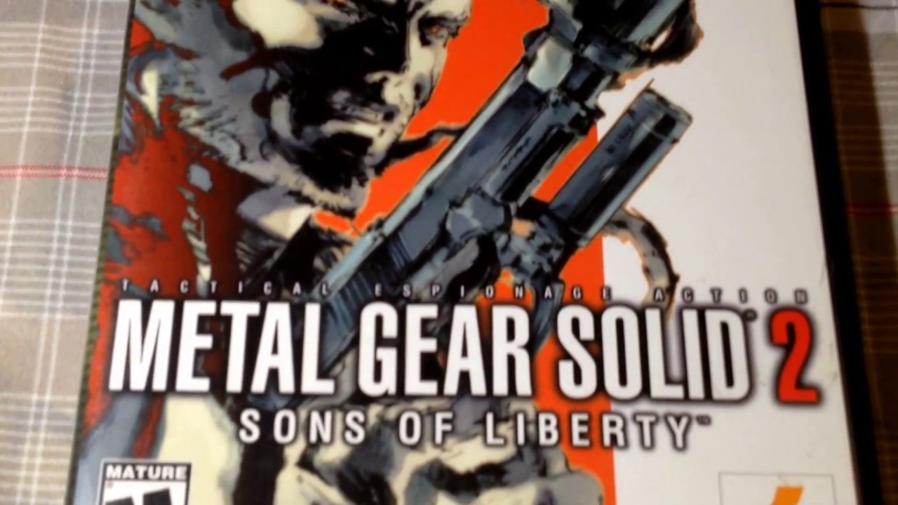 metal gear solid 2 sons of liberty ps2 playstation greatest hits - YouTube