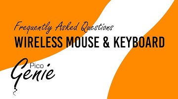 Pico Genie Impact FAQs | Wireless Mouse & Keyboard