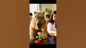 Capy tặng hoa cho Nhàn nhưng lại bị mắng #capybara