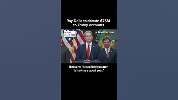 Ray Dalio to donate $75M to Trump accounts. 💰
