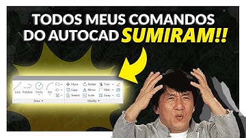 Como Fazer Para Reativar a Barra de Comandos Superior no AutoCAD Série Dominando o AutoCAD 2020 #78