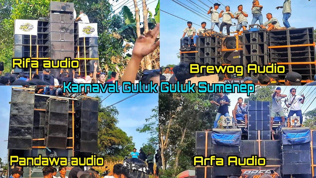 karnaval guluk guluk sumenep 2023 brewog audio || rifa audio || arfa audio || pandawa audio