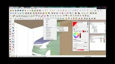 how to make car 3d on google sketchup part 2