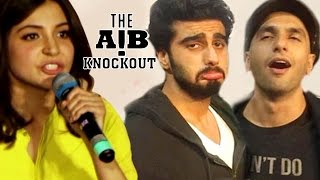 Anushka Sharma REACTS on AIB Knockout CONTROVERSY