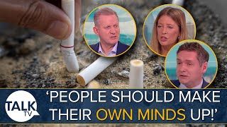 ‘People Should Make Their Own Minds Up!’ Sunak’s Smoking Ban Divides Tories