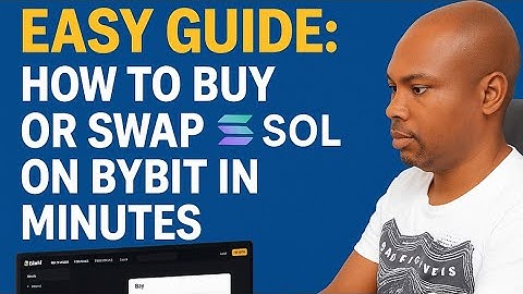 Easy Guide: How to Buy or Swap (SOL) on Bybit in Minutes