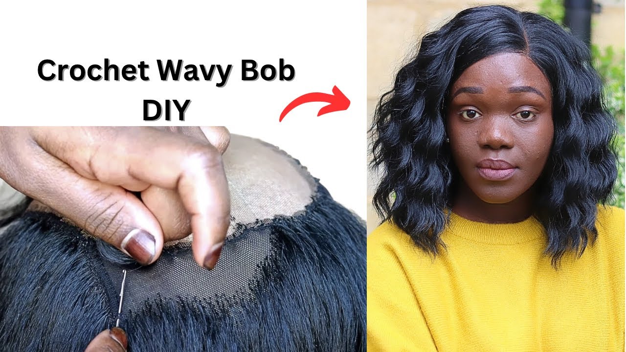 The Most realistic synthetic Curly crochet wig 