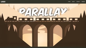 Simple Parallax Scrolling Website with HTML, CSS, and JavaScript