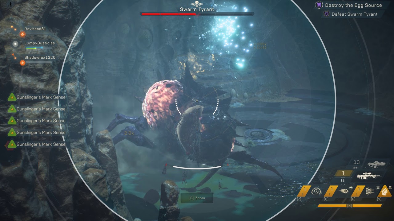 2 shot Swarm Tyrant kill