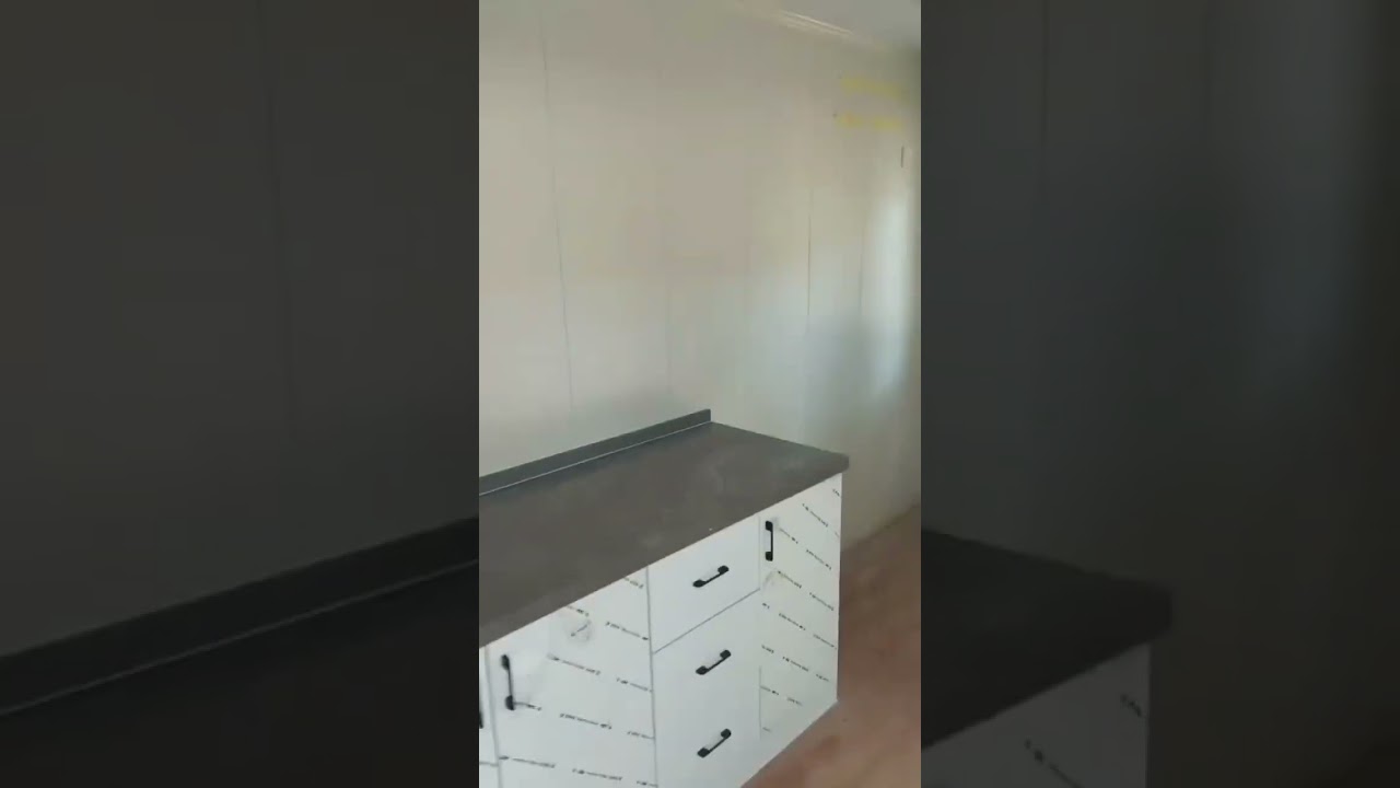 How do you like this 20ft  low cost apple cabin? #prefabcontainerhome #tinyhome #applepodcasts #home