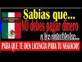 No pagues a las autoridades para que te extiendan tu licencia para funcionamiento de tu negocio.